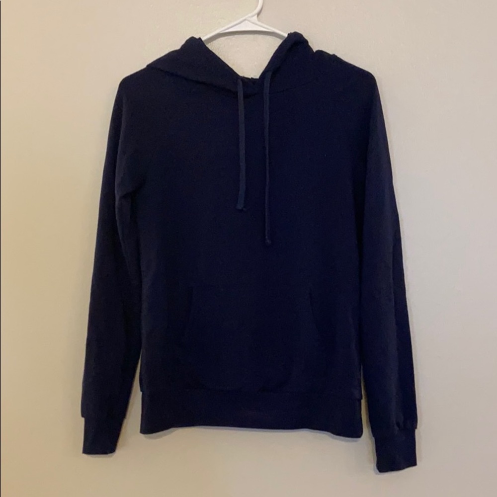 Navy blue hoodie
